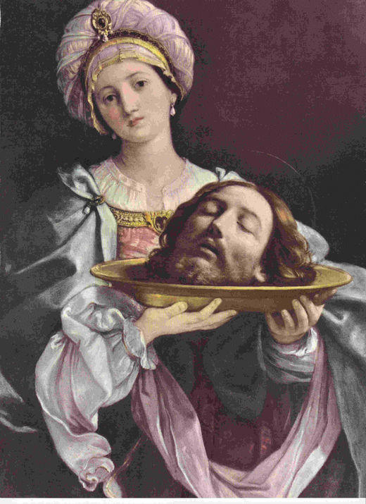 LAMINA 6683: Guido Reni Salome con la cabeza de San Juan Bautista