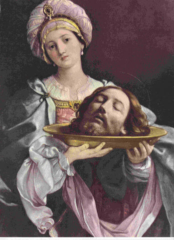LAMINA 6683: Guido Reni Salome con la cabeza de San Juan Bautista