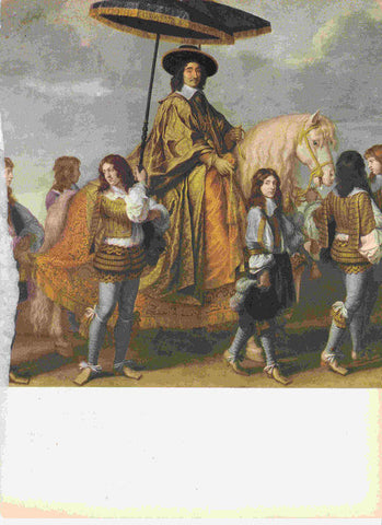 LAMINA 6689: Charles le Brun El Canciller Seguier