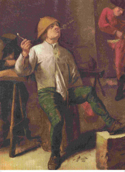 LAMINA 6698: Adriaen Brouwer Los fumadores