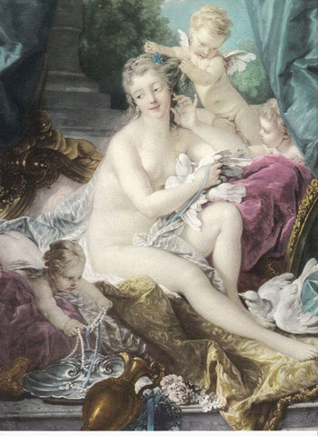 LAMINA 6713: Francois Boucher La toilette de Venus