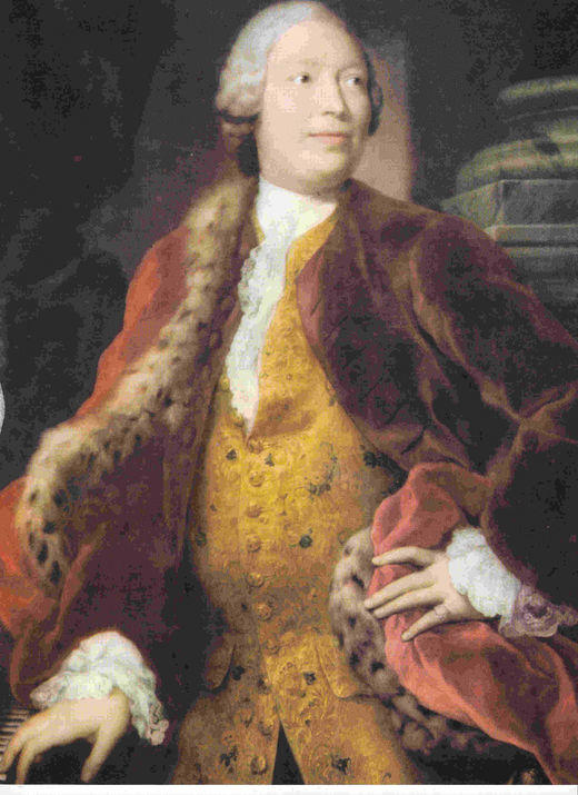 LAMINA 6719: Anton Raphael Mengs El cantante Domenico Annibali