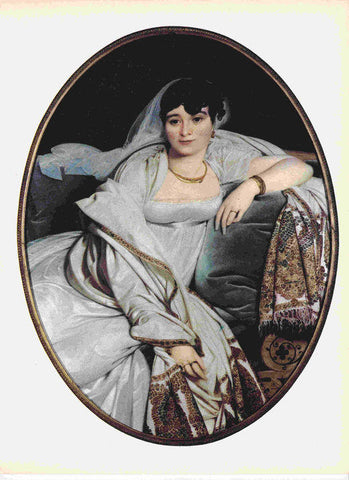 LAMINA 6721: Jean-Auguste-Dominique Ingres Madame Riviere