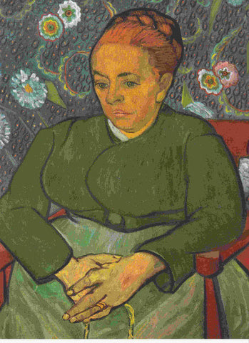 LAMINA 6732: Vicent Van Gogh Madame Roulin