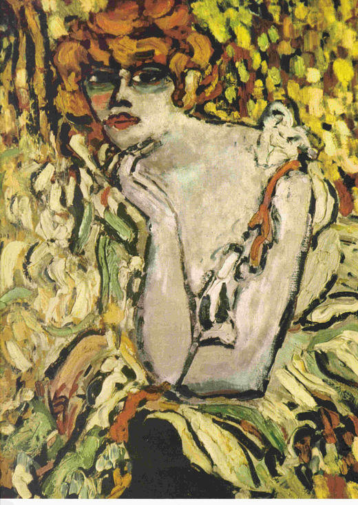 LAMINA 6738: Maurice de Vlaminck La bailarina del Rat Mort