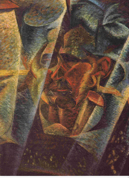 LAMINA 6748: Umberto Boccioni Materia (la madre) detalle