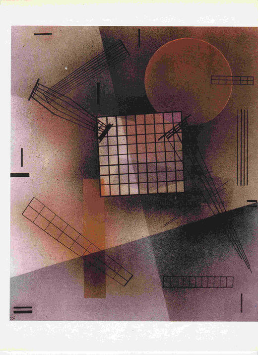 LAMINA 6752:  Vassilievitch Kandinsky Composicion