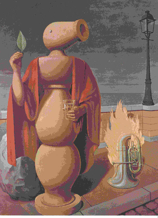 LAMINA 6759: Rene Magritte Los derechos del hombre