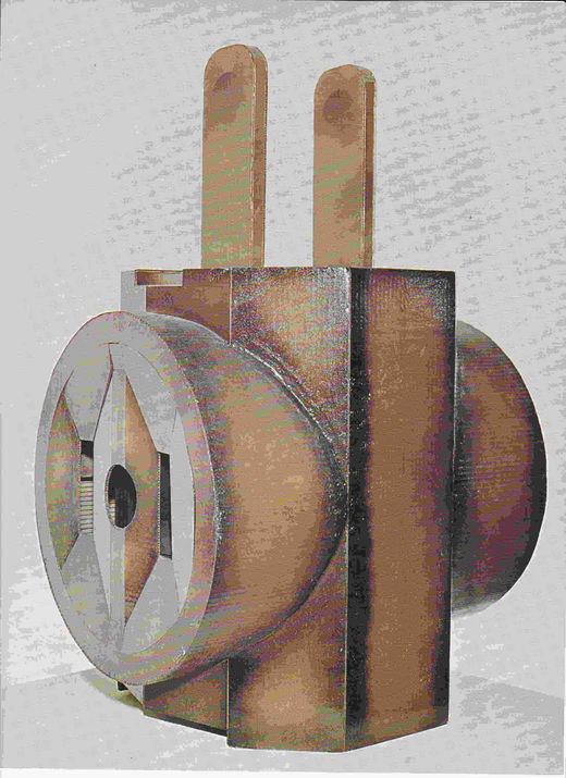 LAMINA 6766: Claes Oldenburg Enchufe trifasico