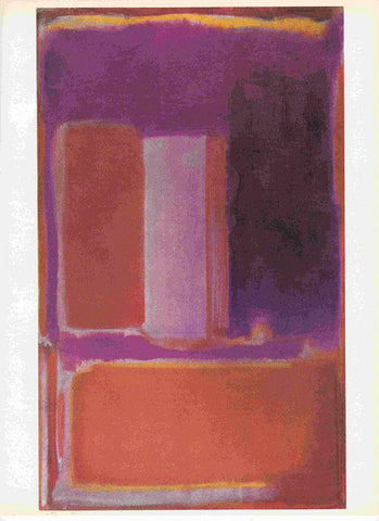 LAMINA 6778: Mark Rothko Numero 21 1949