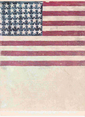 LAMINA 6787: Jasper Johns Bandera