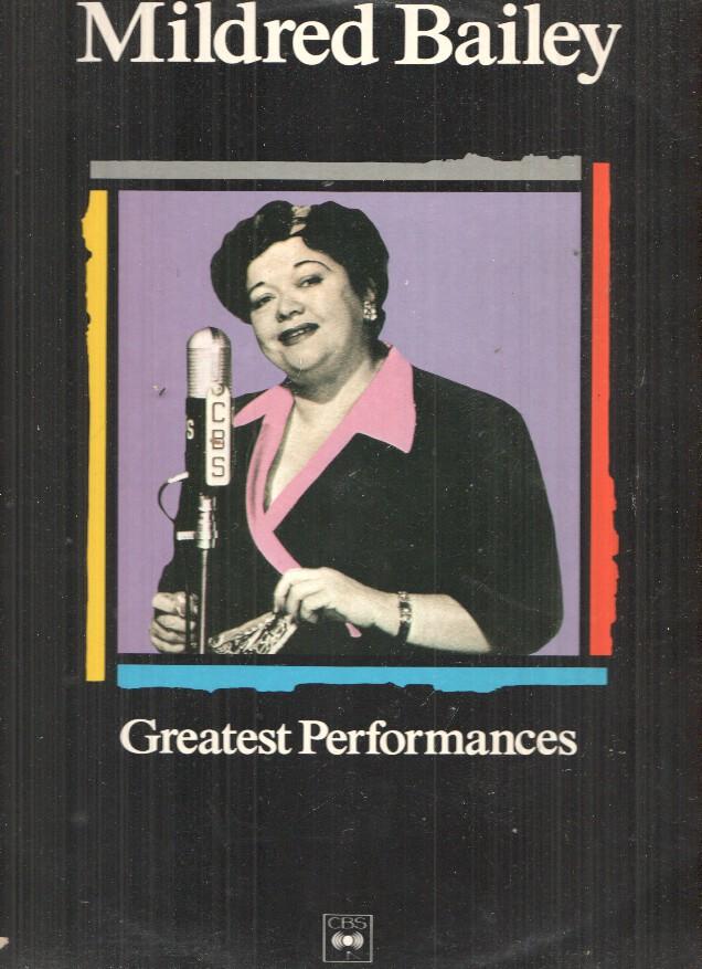 LP: Mildred Bailey, Greatest Perfomances - Maestros del Jazz