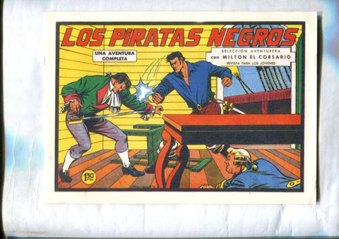 Facsimil: Milton el Corsario numero 110: Los piratas negros