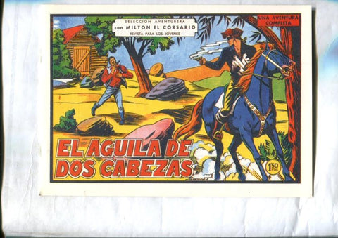 Facsimil: Milton el Corsario numero 113: El aguila de dos cabezas
