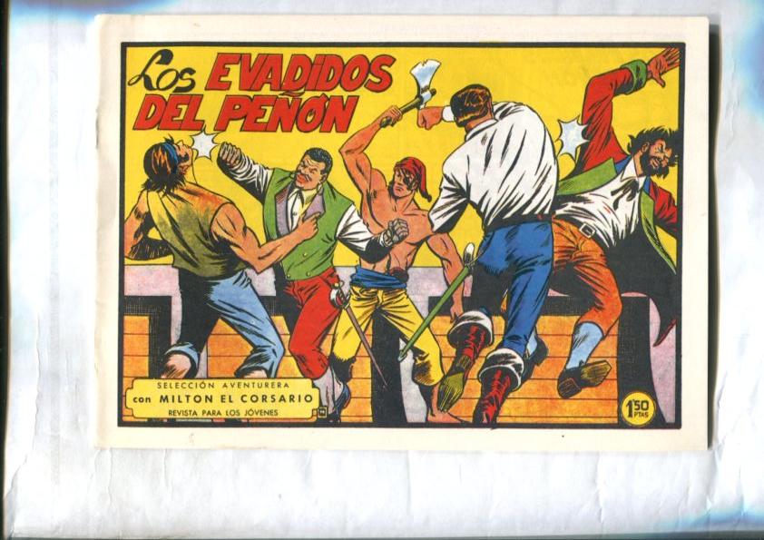 Facsimil: Milton el Corsario numero 116: Los evadidos del peñon