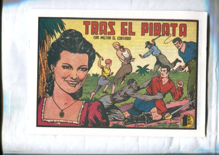 Facsimil: Milton el Corsario numero 018: Tras el pirata