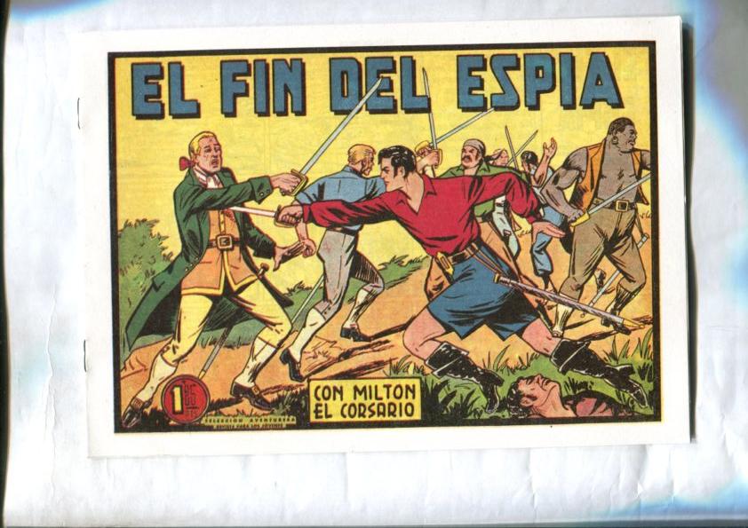 Facsimil: Milton el Corsario numero 021: El fin del espia