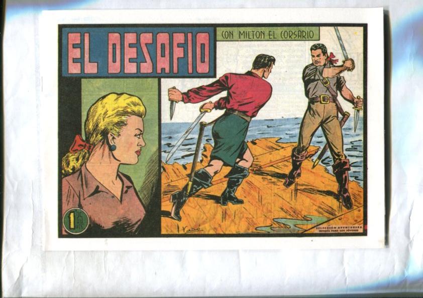 Facsimil: Milton el Corsario numero 026: El desafio