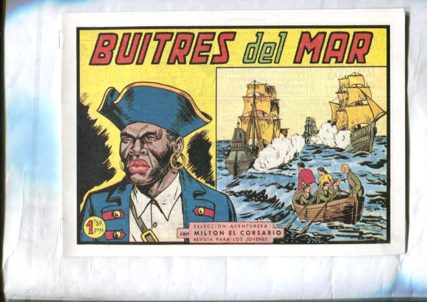 Facsimil: Milton el Corsario numero 033: Buitres del mar