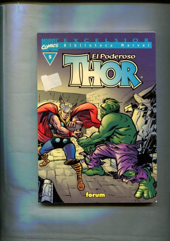 Excelsior Biblioteca Marvel: El Poderodo Thor numero 05: Contra Cobra y Mr Hyde