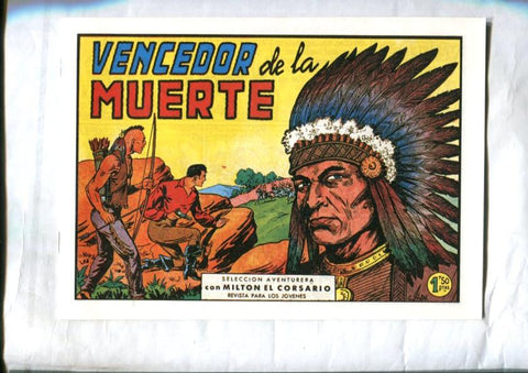 Facsimil: Milton el Corsario numero 055: Vencedor de la muerte