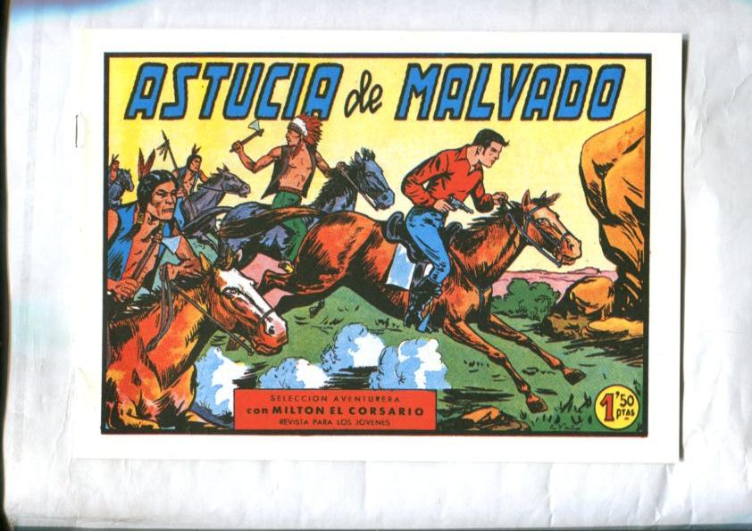 Facsimil: Milton el Corsario numero 057: Astucia de malvado