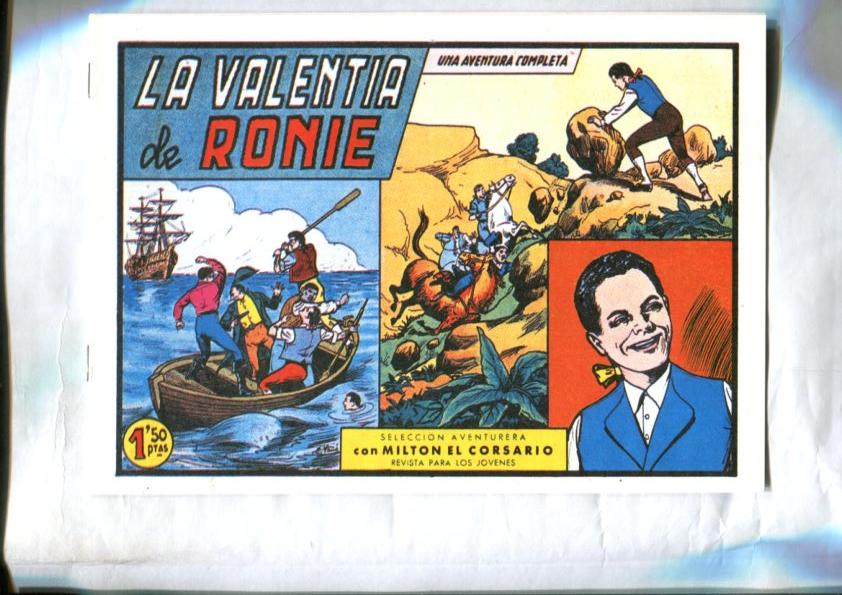 Facsimil: Milton el Corsario numero 060: La valentia de Ronie