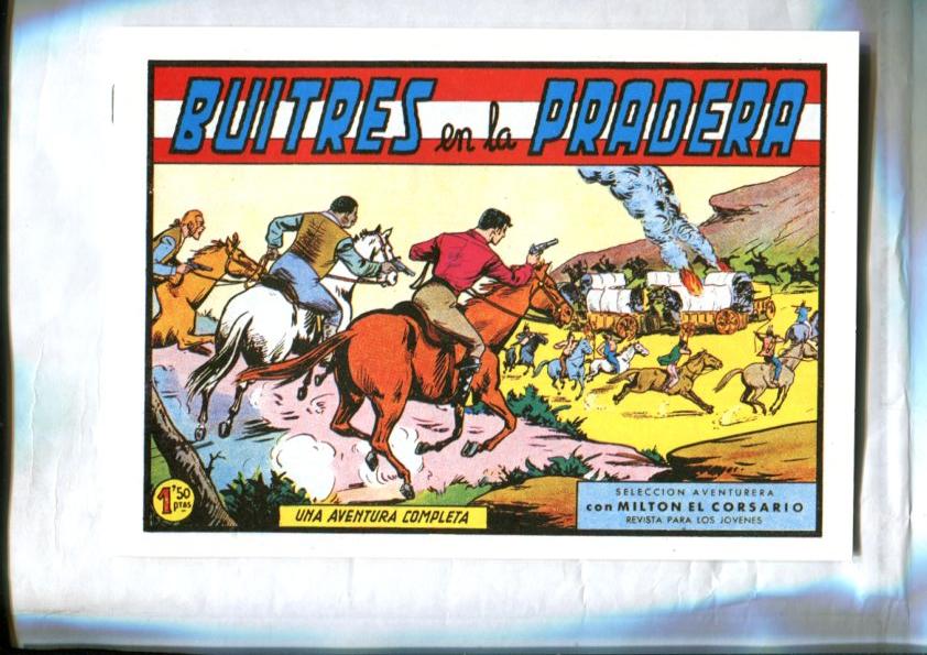Facsimil: Milton el Corsario numero 063: Buitres en la pradera
