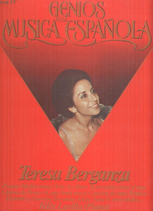LP: Teresa Berganza - Genios de la Musica Española