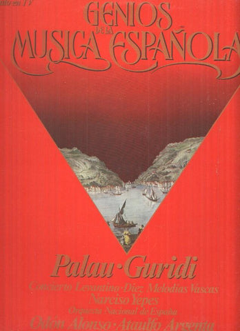 LP: Palau Guridi - Genios de la Musica Española