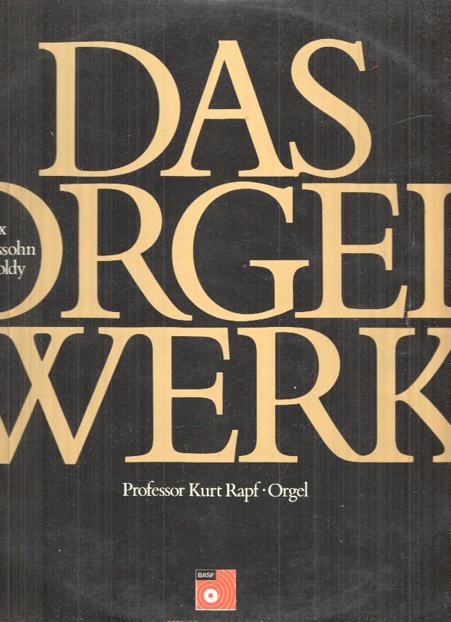 LP: Felix Mendelssohn-Bartholdy - Obras para organo