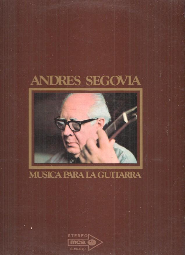 LP: Musica para guitarra, Andres Segovia