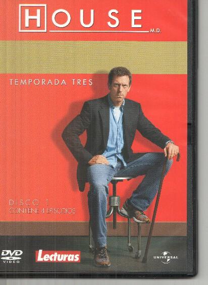 DVD: House: temporada tres, disco 1