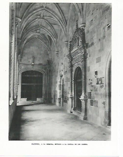 LAMINA 8857: Capilla de los Gamboa en la Catedral de Siguenza Guadalajara