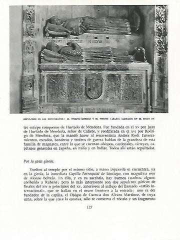 LAMINA 8893: Sepulcros de los Montemayor del siglo XV