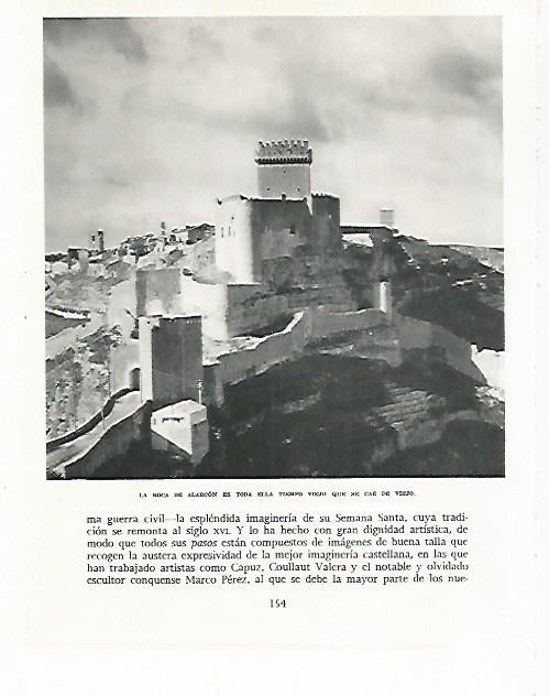 LAMINA 8905:  Roca de Alarcon Cuenca