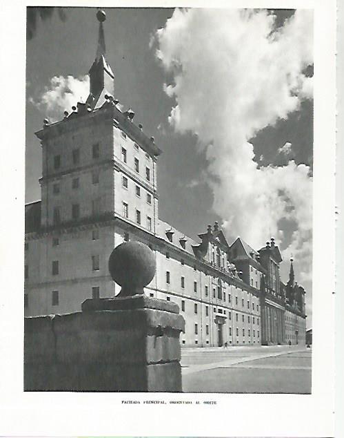 LAMINA 8933: Fachada principal de El Escorial