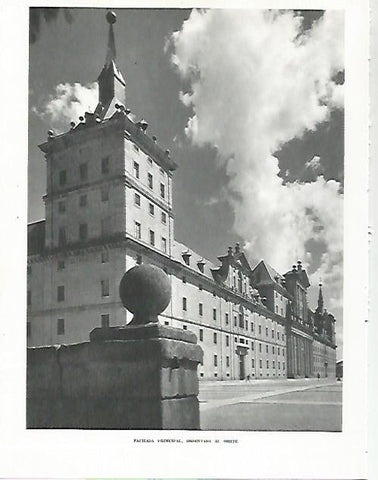 LAMINA 8933: Fachada principal de El Escorial