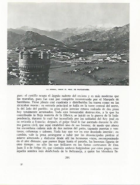 LAMINA 8968: La sierra de Madrid desde el Real de Manzanares