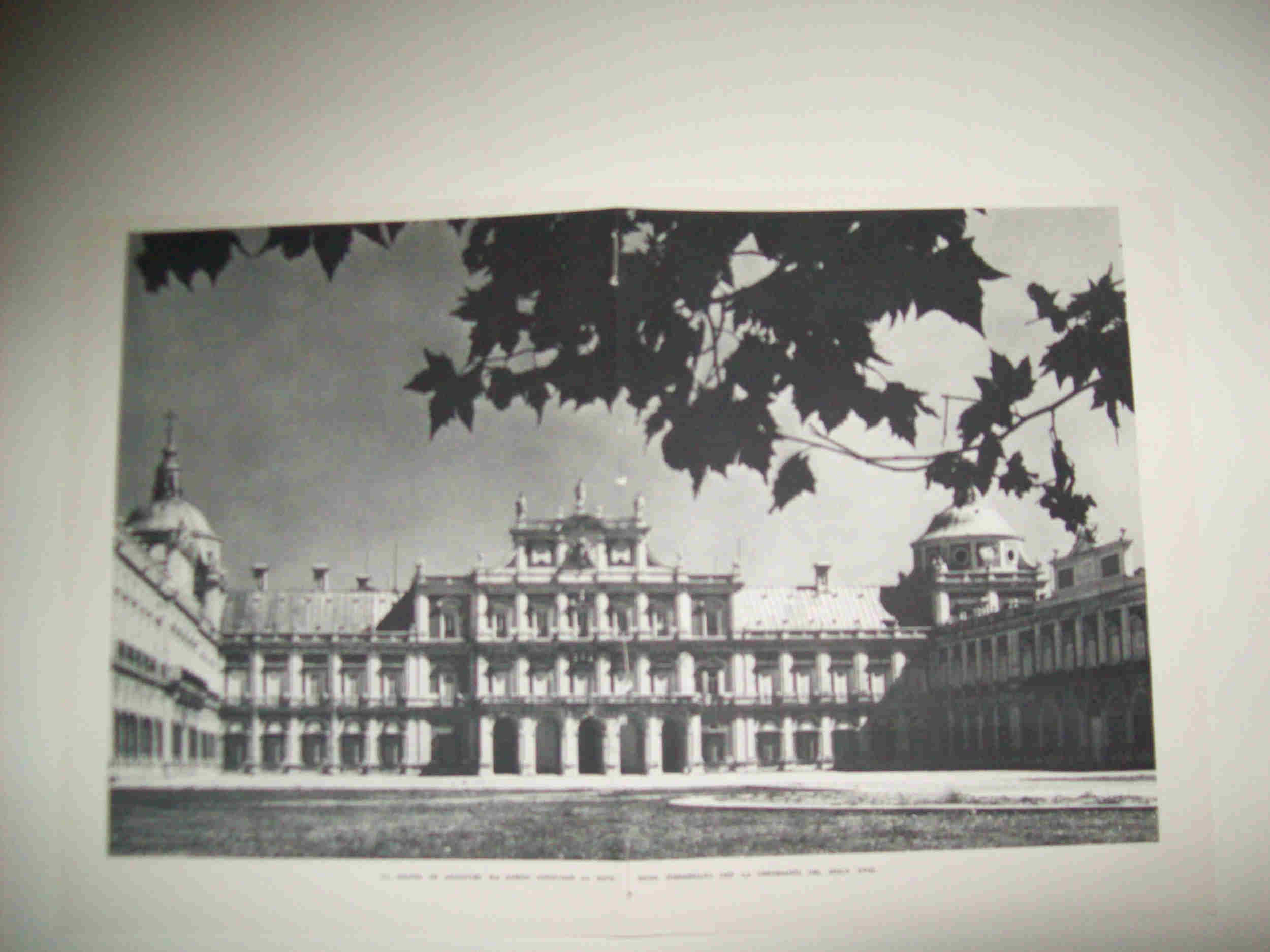 LAMINA 8987: Palacio de Aranjuez