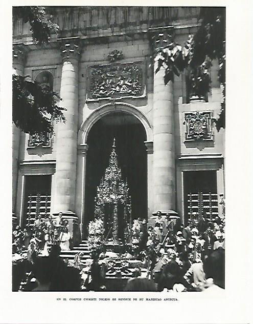 LAMINA 9013: Corpus Christi en Toledo