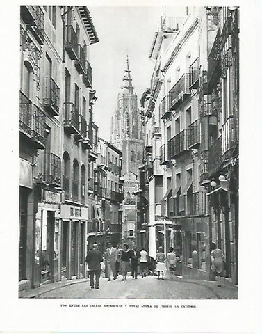 LAMINA 9023: Calles de Toledo