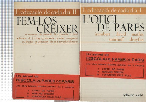 L,educacio de cada dia (obra en tres volumenes con estuche cartone)
