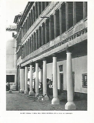 LAMINA 9064: Plaza de Tembleque Toledo