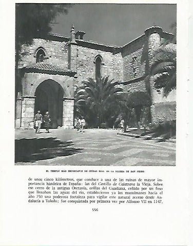 LAMINA 9094: Iglesia de San Pedro de Ciudad Real