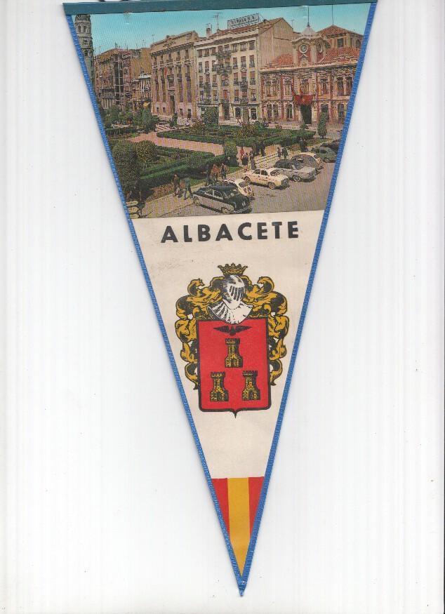 BANDERIN: ALBACETE - Imagen del Ayuntamiento viejo de la ciudad de Albacete