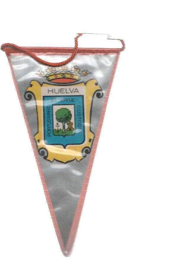 Banderin: Escudos de Provincias: HUELVA (12cm)