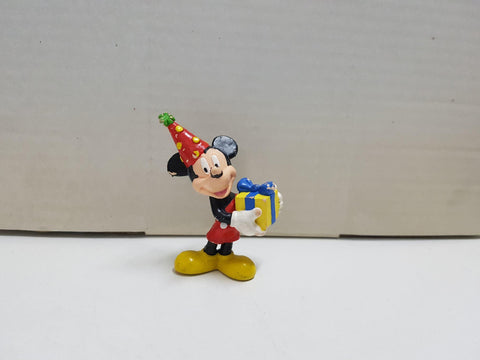 Figura: Raton Mickey con caja de regalo