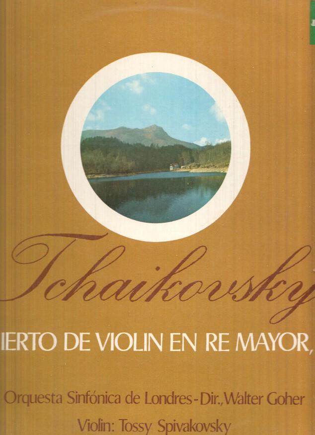 LP: Tchaikovsky - Concierto de violin en re mayor, Op. 35