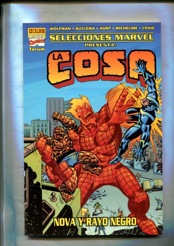 Selecciones Marvel especial La Cosa: Nova y Rayo Negro